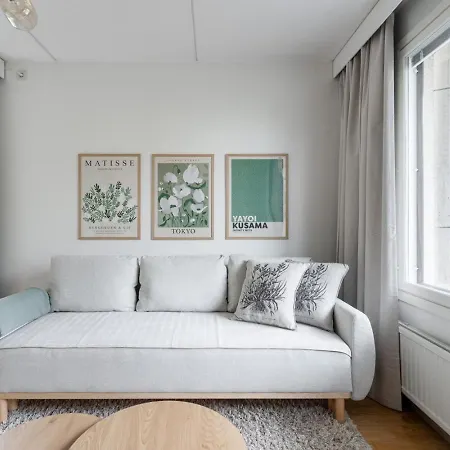 Stylish 1br With Private Sauna & Balcony * Tampere