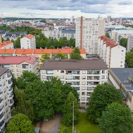 Stylish 1br With Private Sauna & Balcony Tampere